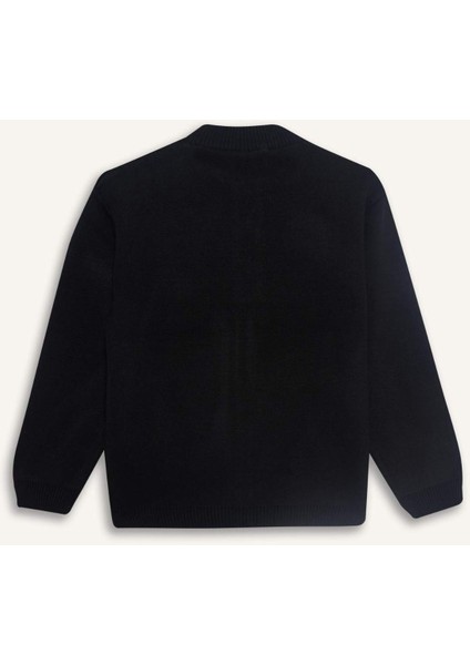 Erkek Çocuk Yarım Fermuarlı Hırka F0817A825AU