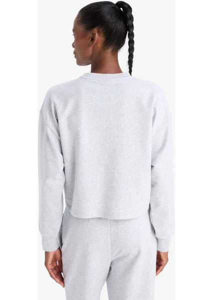 NBA Brooklyn Nets Bisiklet Yaka Sporcu Sweatshirt E8863AX25AU