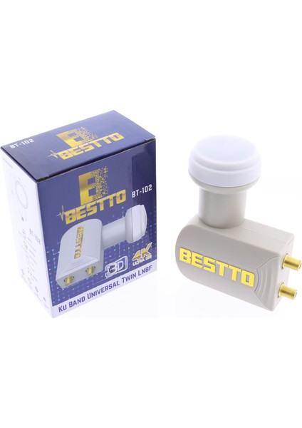 BT-102 Çiftli Twin Lnb 3D 4K Ultra Hd