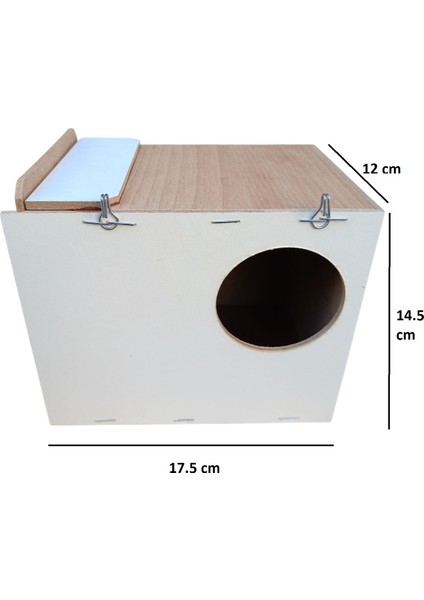 Kuş Yuvası, Muhabbet Kuşu Yuvası, Kuş Evi Ahşap