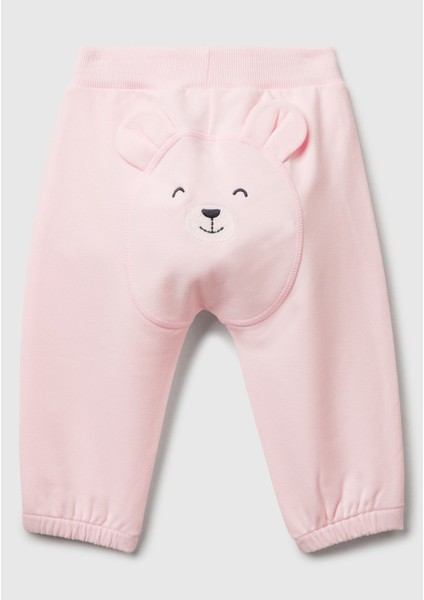 Yenidoğan Açık Pembe Hayvan Figürlü Alt 3MDSAF029-25K-021