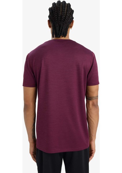 Fit Slim Fit Dar Kesim Hızlı Kuruyan Nefes Alabilen Esnek Kumaş Bisiklet Yaka Sporcu Kısa Kollu Tişört