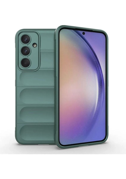 Zengezur Newface Samsung Galaxy A26 Kılıf Optimum Silikon - Koyu Yeşil fiyatları