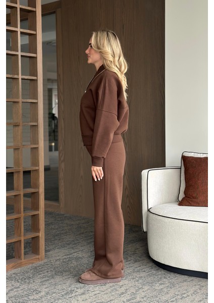 Kahverengi Nora Eşofman Takımı - 8001 fırsatları