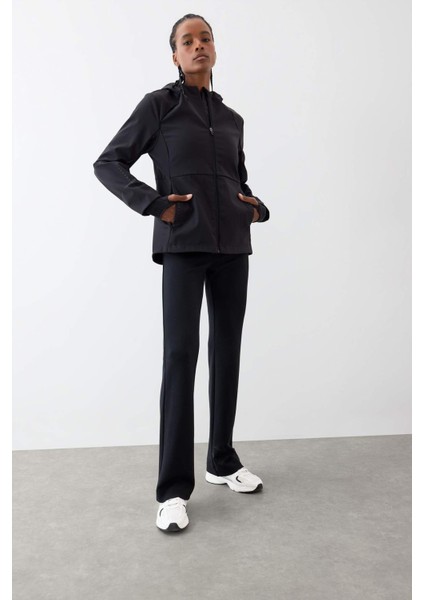 Fit Flare Fit İspanyol Paça Standart Boy Modal Soft Touch Pantolon E8957AX25AU