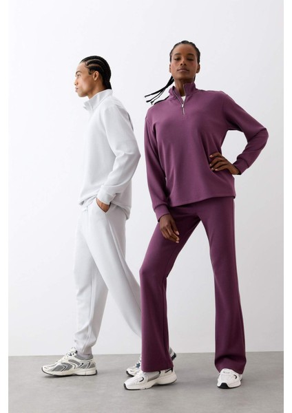 Fit Flare Fit İspanyol Paça Standart Boy Modal Soft Touch Pantolon