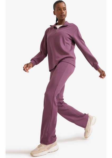 Fit Flare Fit İspanyol Paça Standart Boy Modal Soft Touch Pantolon