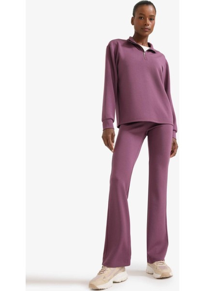 Fit Flare Fit İspanyol Paça Standart Boy Modal Soft Touch Pantolon E8957AX25AU