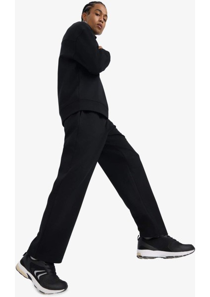 Wide Leg Beli Bağcıklı Geniş Paça Bol Eşofman Altı