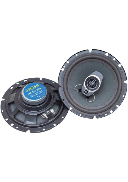 HR-160 Bıg 16 cm 4 Ohm 2'li Takım 250 Watt Oto Hoparlör