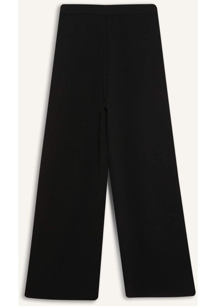 Wide Leg Geniş Bol Paça Triko Pantolon F1102AX25AU