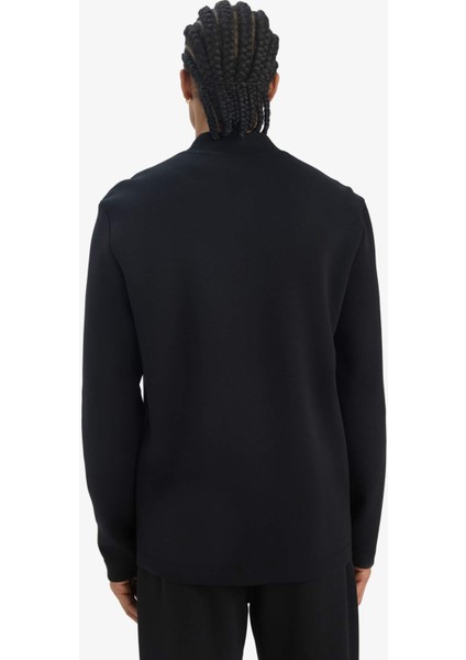 Fit Slim Fit Dar Kesim Kolej Yaka Skuba Dalgıç Kumaş Bomber Hırka F0877AX25SP