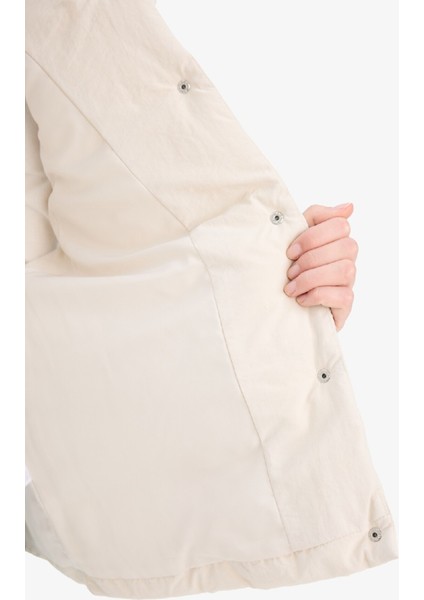 Regular Fit Dik Yaka Fermuarlı Şişme Yelek F1052AX25AU