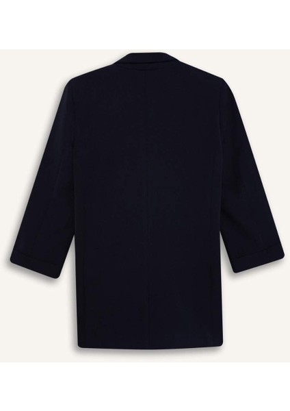 Regular Fit Ceket Yaka Basic Düz Blazer Ceket C3215AX25SP