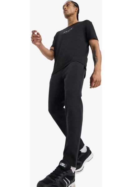 Fit Slim Fit Dar Kesim Fermuarlı Standart Paça Jogger Eşofman Altı S3309AZ25AU