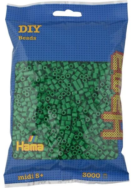 Midi Boncuk 3.000'lik - Yeşil