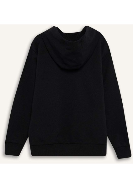 Erkek Çocuk Kapüşonlu Okul Fermuarlı Sweatshirt T7468A625AU