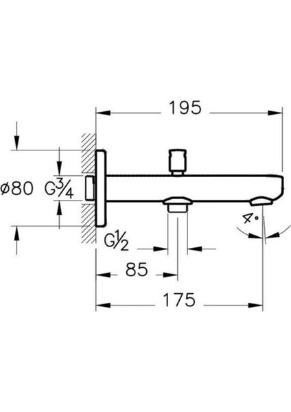 Krom ve Gümüş Renkli El Duşu Çıkış Ucu, Şık ve Dayanıklı Tasarım fiyatları