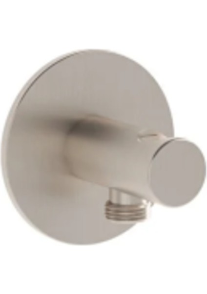 Gümüş Renkli Ankastre El Duşu Çıkışı, Şık ve Dayanıklı Tasarım