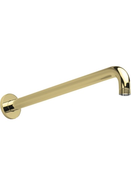 Altın Renkli Duvardan Duş Başlığı Borusu, Şık ve Dayanıklı Tasarım