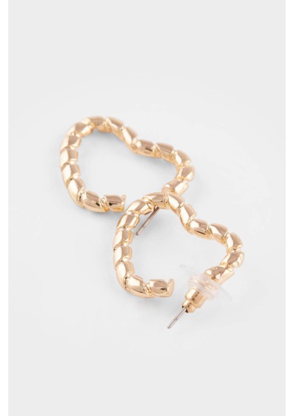 Kadın 2'li Gold Küpe F1410AXNS