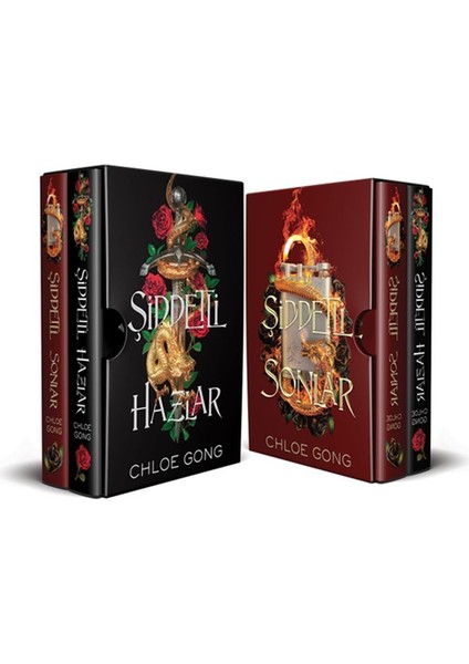 Şiddetli Hazlar Serisi Kutulu Set