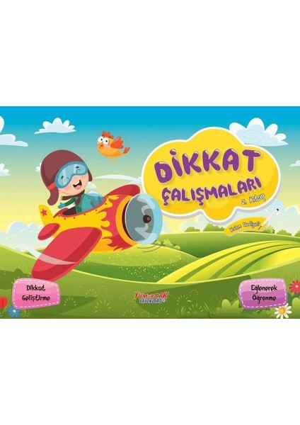 Dikkat Çalışmaları 2. Kitap (Kalem Hediyeli)