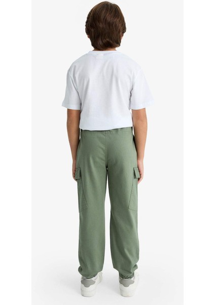 Erkek Çocuk Jogger Fit Gabardin Pantolon F1970A825AU
