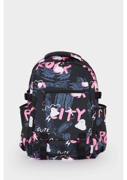 Kadın Desenli Sırt Çantası F1556AXNS