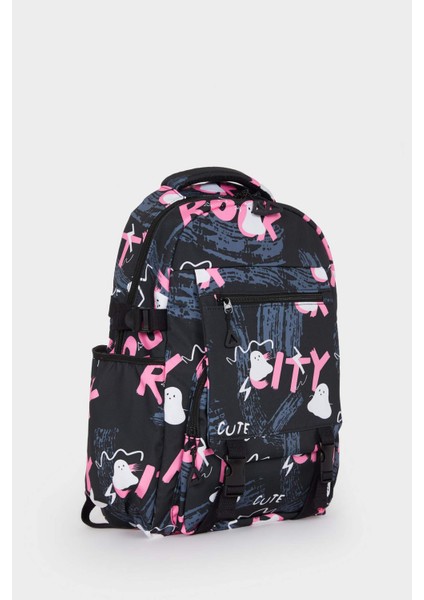 Kadın Desenli Sırt Çantası F1556AXNS