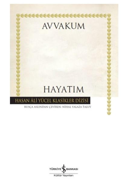 Hayatım - Hasan Ali Yücel Klasikleri