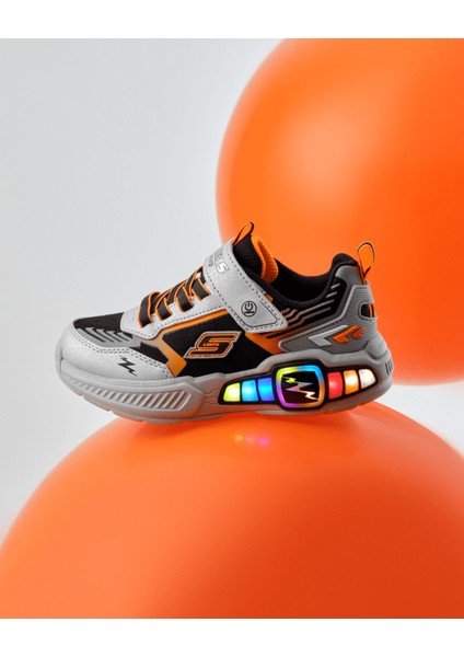 Light Storm 3 Büyük Erkek Çocuk Gri Işıklı Spor Ayakkabı 400151L Slbk
