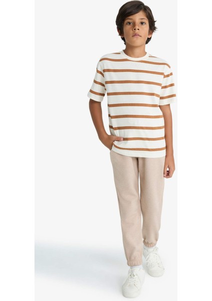 Erkek Çocuk Beli Lastikli Jogger Eşofman Altı