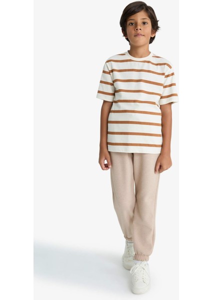 Erkek Çocuk Beli Lastikli Jogger Eşofman Altı