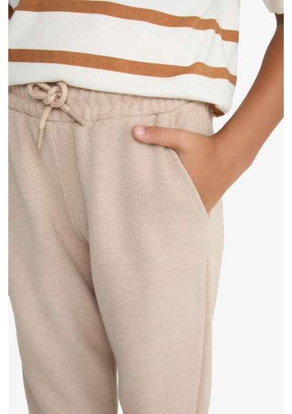 Erkek Çocuk Beli Lastikli Jogger Eşofman Altı