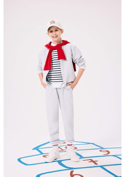 Erkek Çocuk Beli Lastikli Okul Jogger Eşofman Altı K8846A625AU