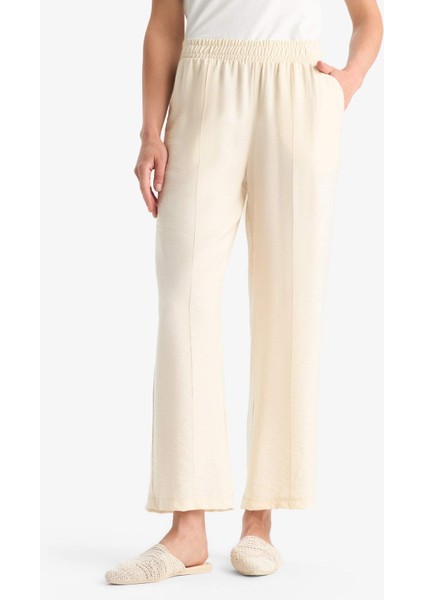 Straight Fit Cep Detaylı Düz Paça Pantolon F0984AX25SM