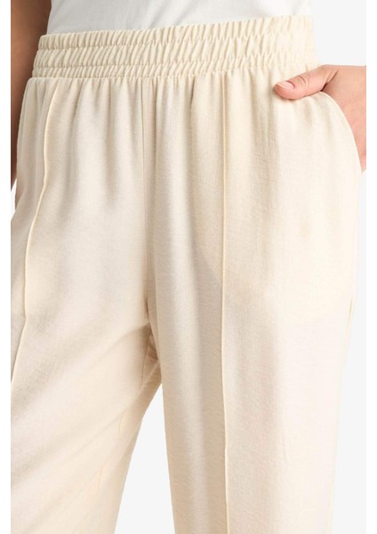 Straight Fit Cep Detaylı Düz Paça Pantolon F0984AX25SM