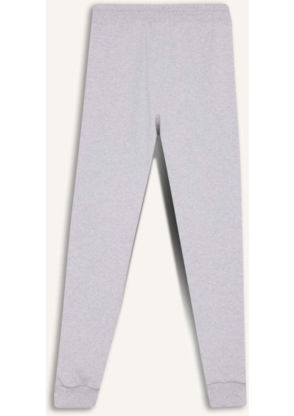 Erkek Çocuk Beli Paçası Lastikli Cepli Jogger Okul Eşofman Altı C7635A825WN