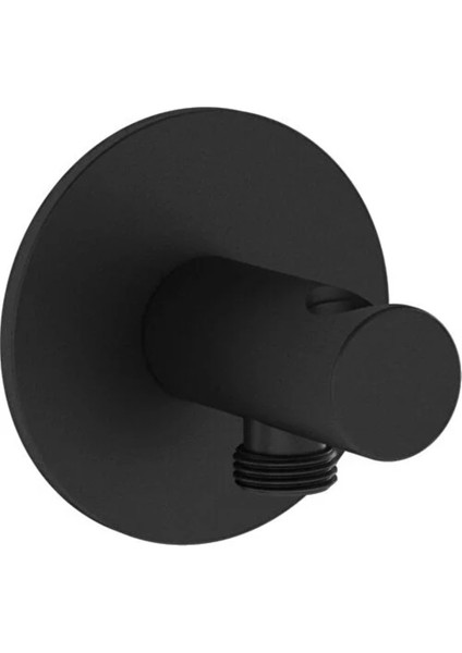 Mat Siyah Ankastre El Duşu Çıkışı, Şık ve Dayanıklı Tasarım