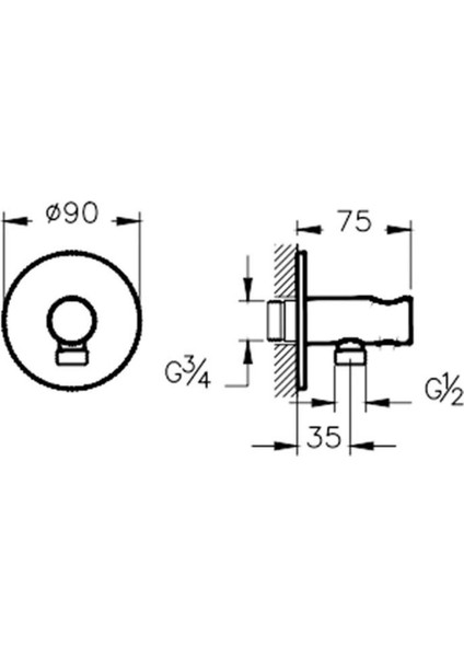 Mat Siyah Ankastre El Duşu Çıkışı, Şık ve Dayanıklı Tasarım fiyatları