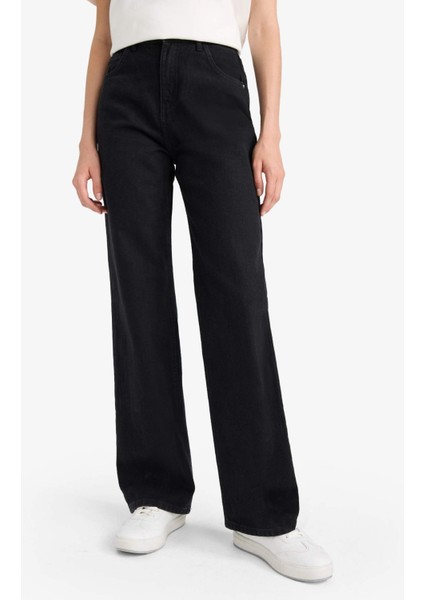 90's Wide Leg Yüksek Bel Uzun Jean Pantolon E9125AX25AU