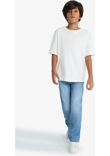 Erkek Çocuk Wide Leg Geniş Paça Pantolon F0452A825AU