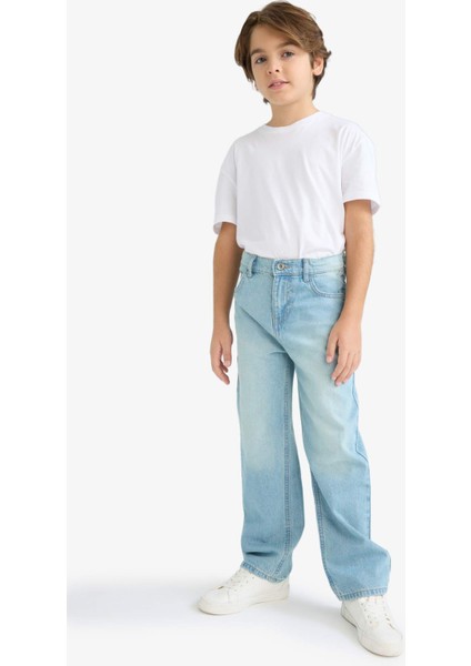 Erkek Çocuk Wide Leg Geniş Paça Pantolon