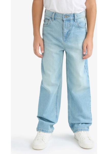 Erkek Çocuk Wide Leg Geniş Paça Pantolon