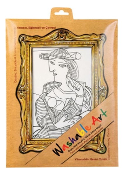 Funny Mat - Pablo Pıcasso Seated Woman 25 x 35 cm