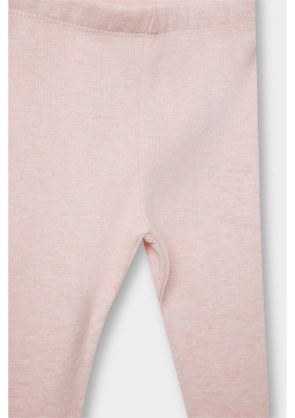 Kız Bebek Fitilli Kaşkorse 2'li Tayt