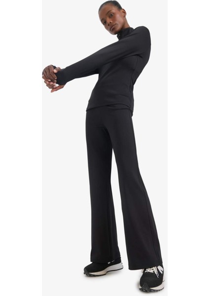 Fit Geniş Bol Paça Skuba Dalgıç Kumaş Basic Pantolon A0566AX25AU