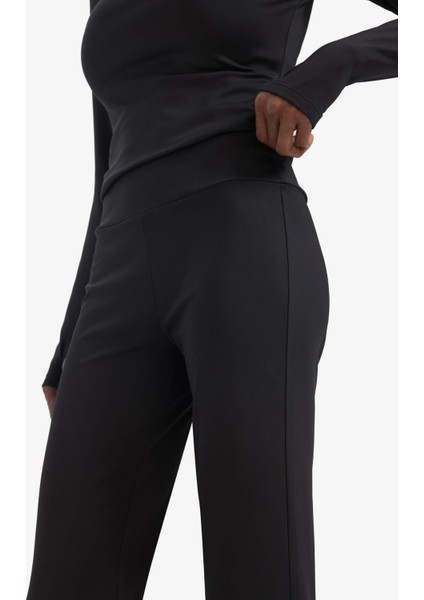 Fit Geniş Bol Paça Skuba Dalgıç Kumaş Basic Pantolon A0566AX25AU