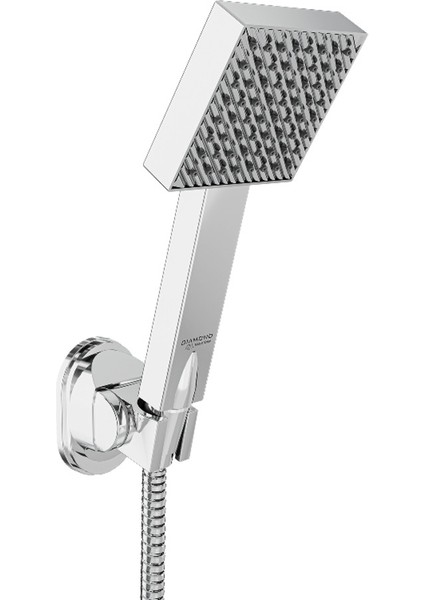 Gri Krom El Duşu – Şık ve Dayanıklı Temizlik Aksesuarı